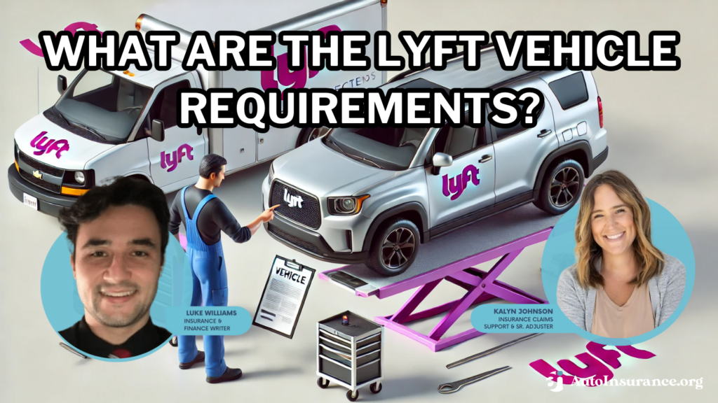 What are the Lyft vehicle requirements?