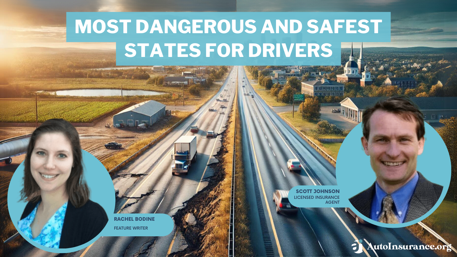 Most Dangerous and Safest States for Drivers (2025)