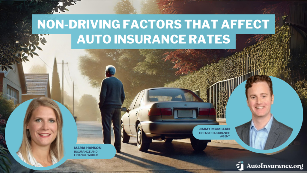 non-driving factors that affect auto insurance rates