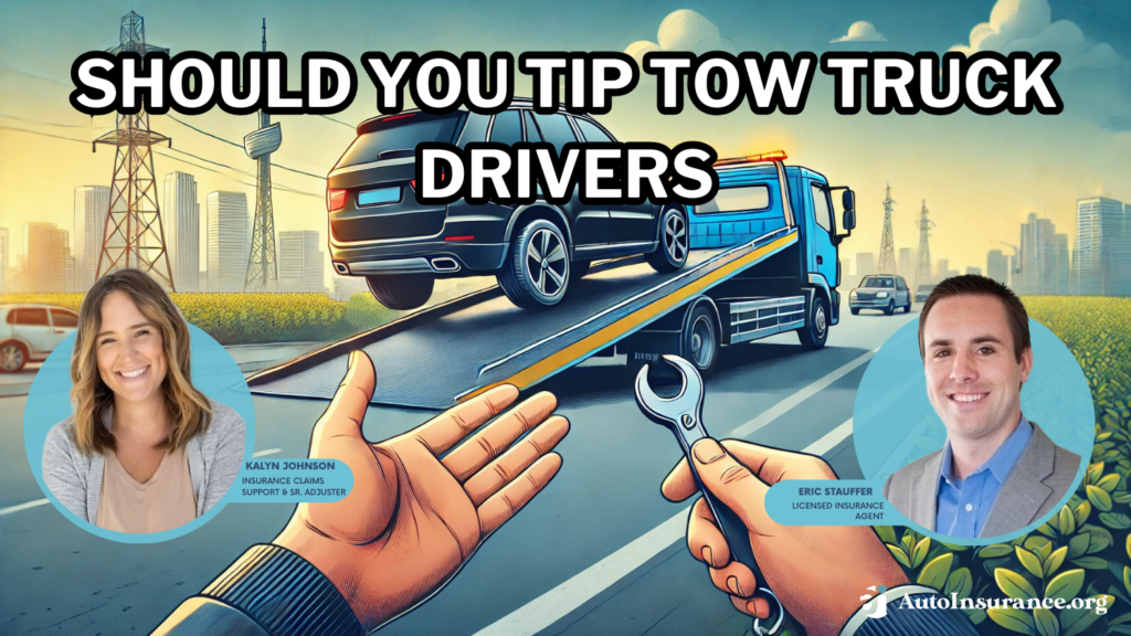 should you tip tow truck drivers