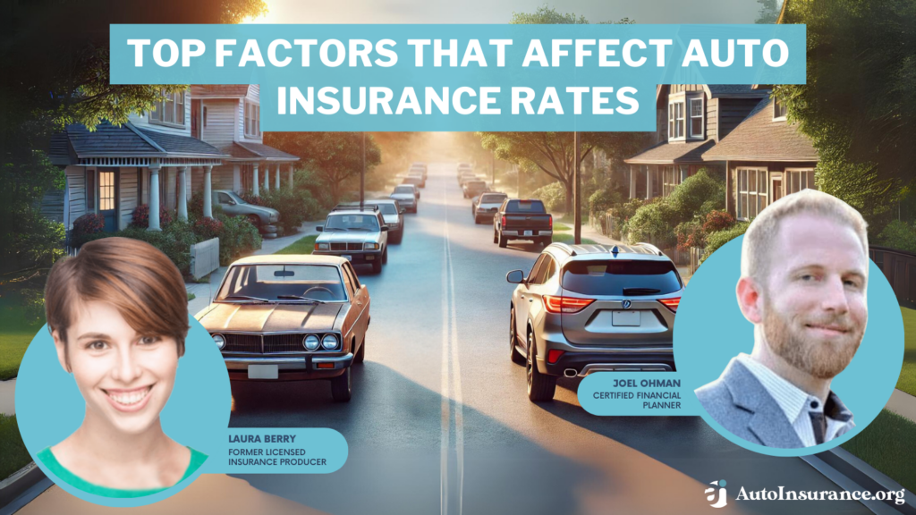 top factors that affect auto insurance rates