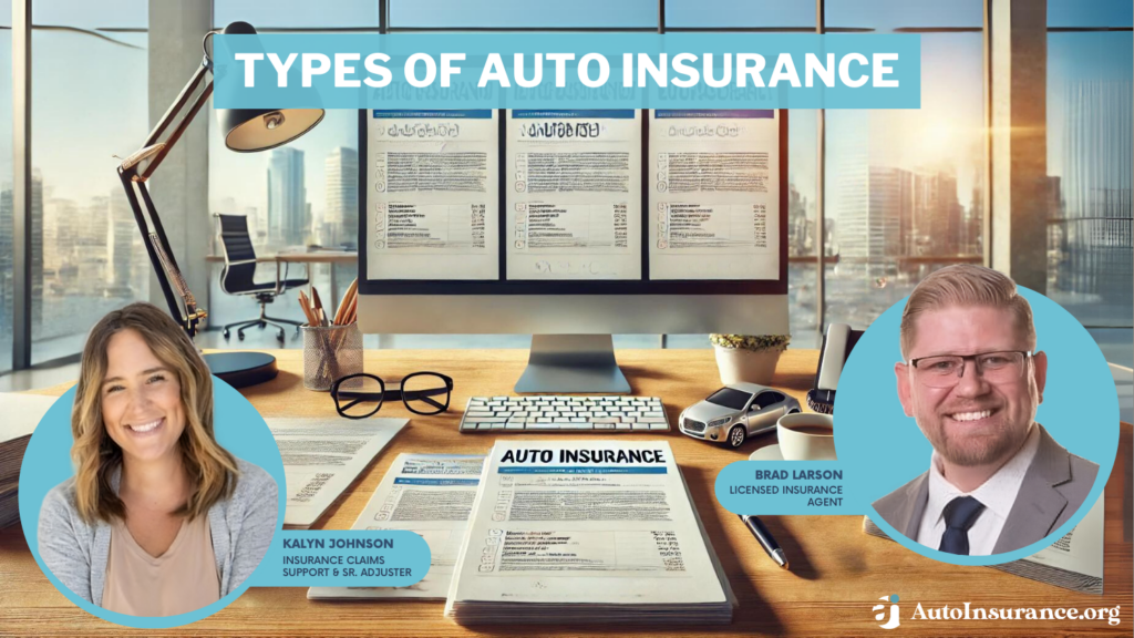 types of auto insurance