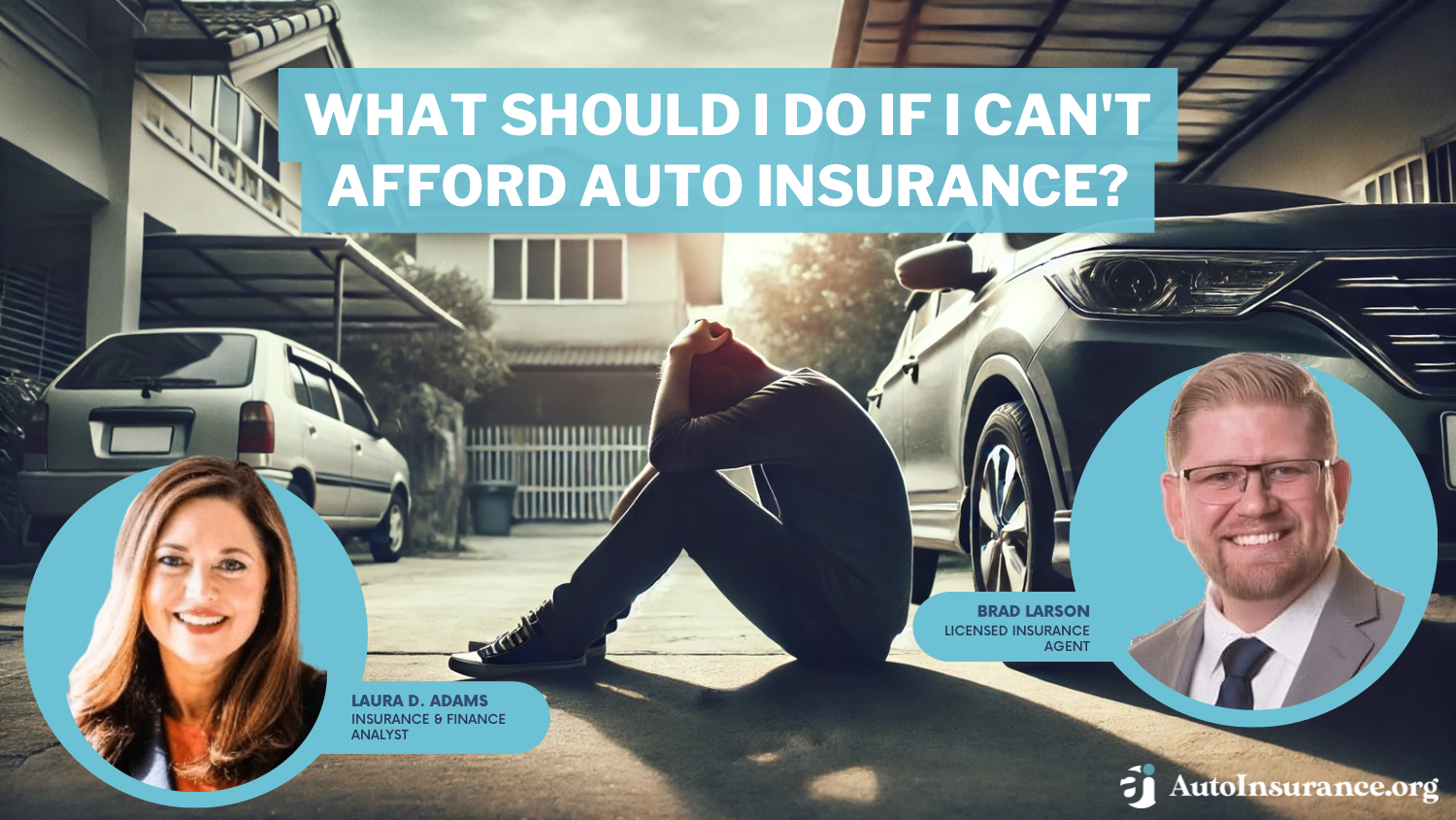 What should I do if I can’t afford auto insurance?