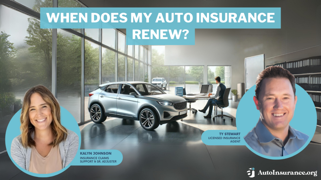 when does my auto insurance renew?