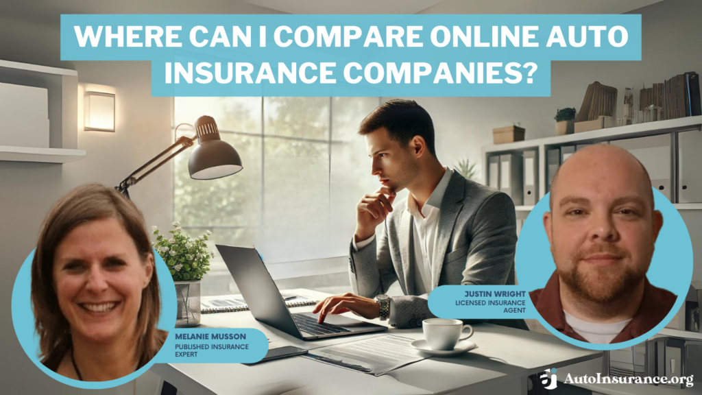 where can I compare online auto insurance companies?