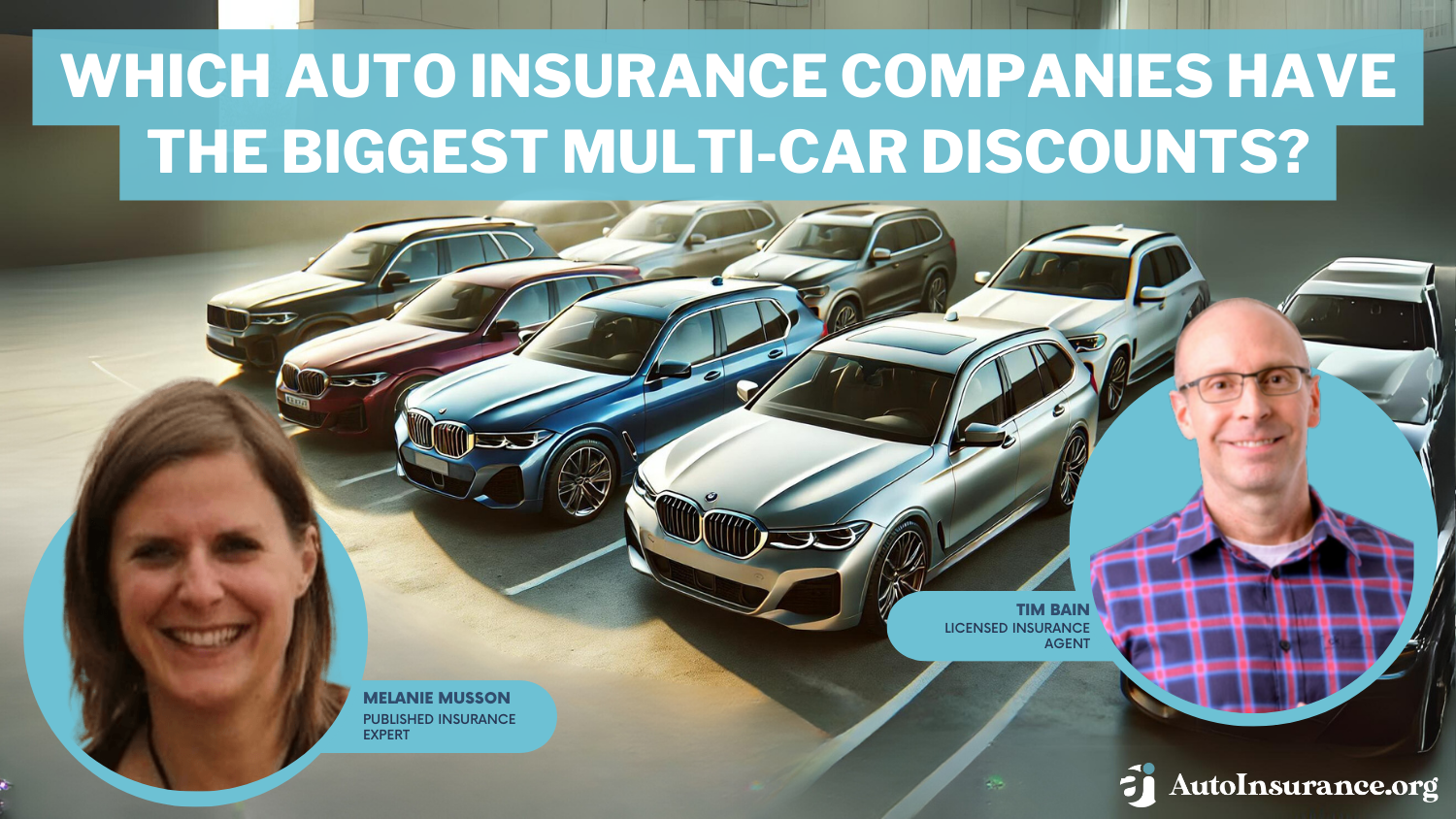 Which car insurance companies have the biggest multi-car discounts? (2024)