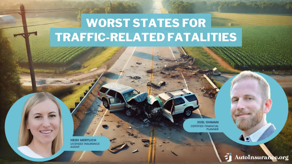 worst states for traffic-related fatalities