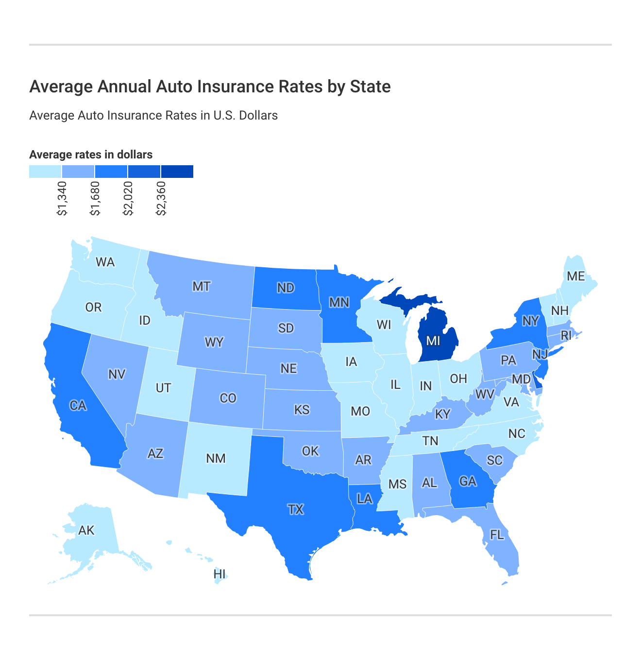 What Is The Average Auto Insurance Cost Per Month AutoInsurance